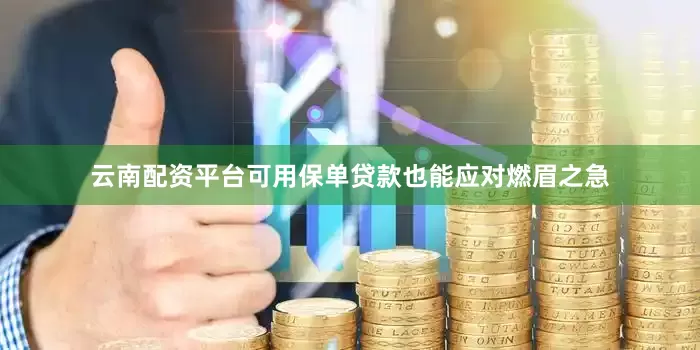 云南配資平臺可用保單貸款也能應(yīng)對燃眉之急